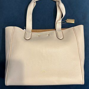 Cream Coach Tote - New with Tags